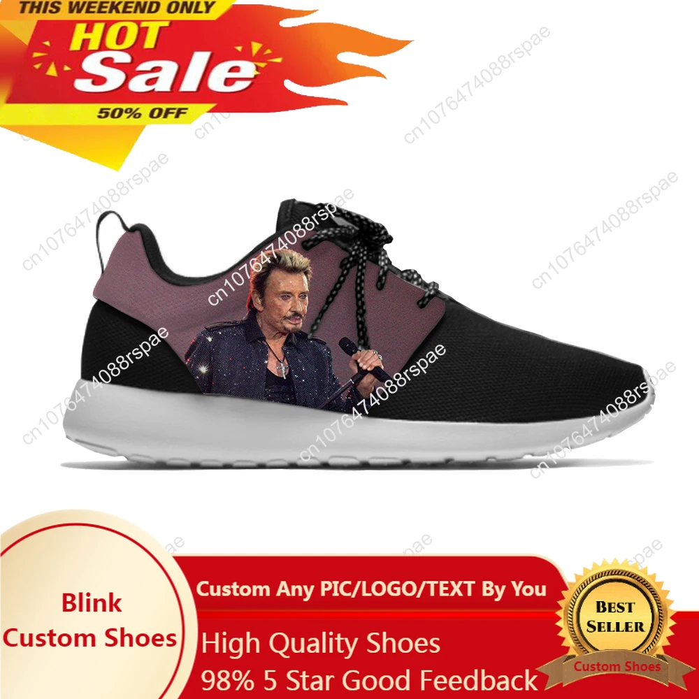 Rock star johnny hallyday músi - Men'S Fashion Running Shoes avaliação e preço