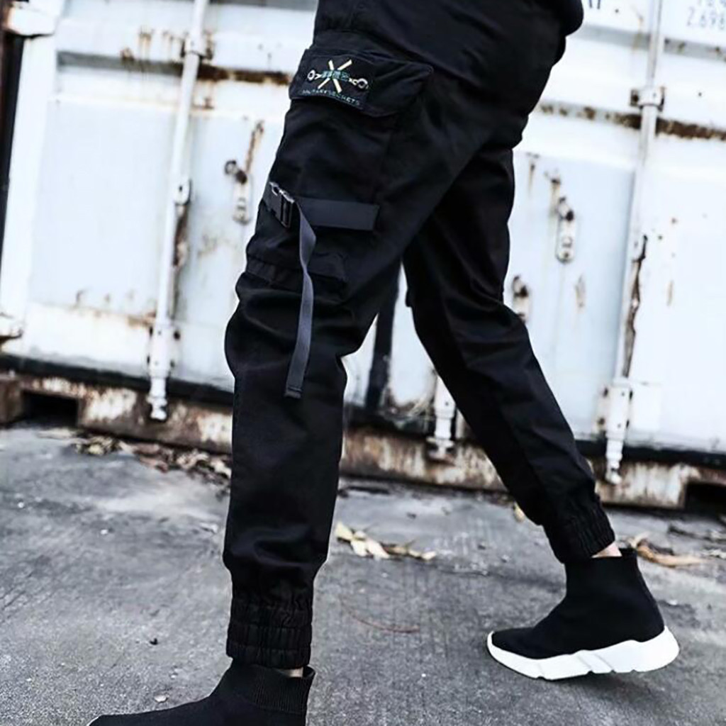 Calças Cargo Masculinas de Cai - Jogger Sweatpants Men avaliação e preço