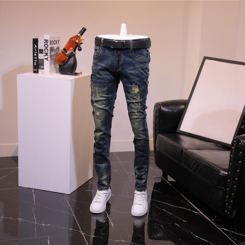 2025 outono e inverno retro je - Men'S Fashion Jeans 2025 avaliação e preço