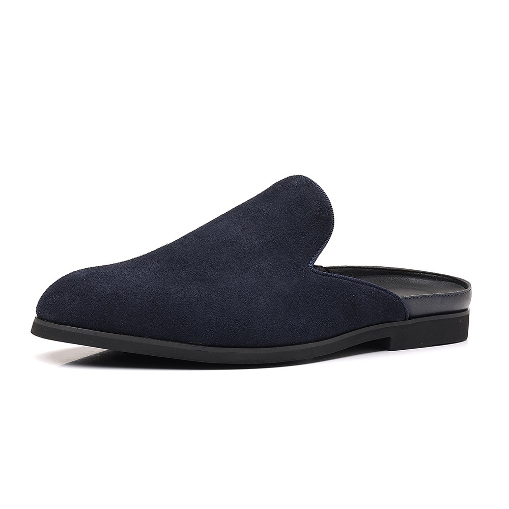 Mules de camurça para homem mo - Men'S Fashion Loafers avaliação e preço