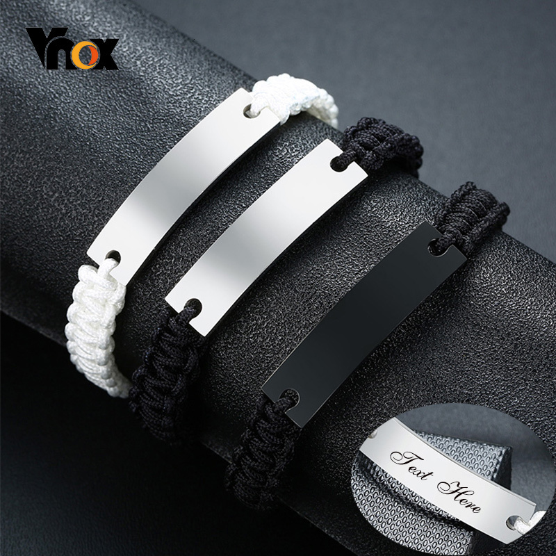Pulseiras masculinas vnox, bra - Men'S Fashion Quotes avaliação e preço
