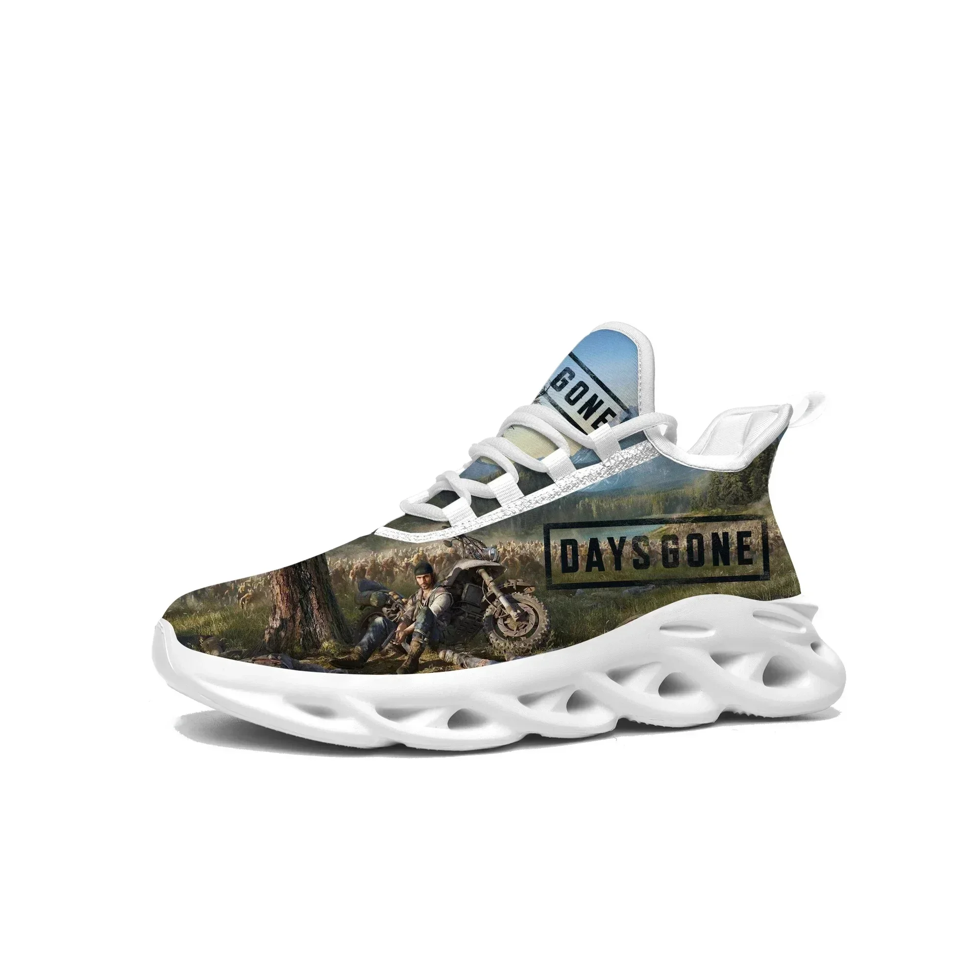 Tênis Days Gone, estilo desenh - Men'S Fashion Running Shoes avaliação e preço