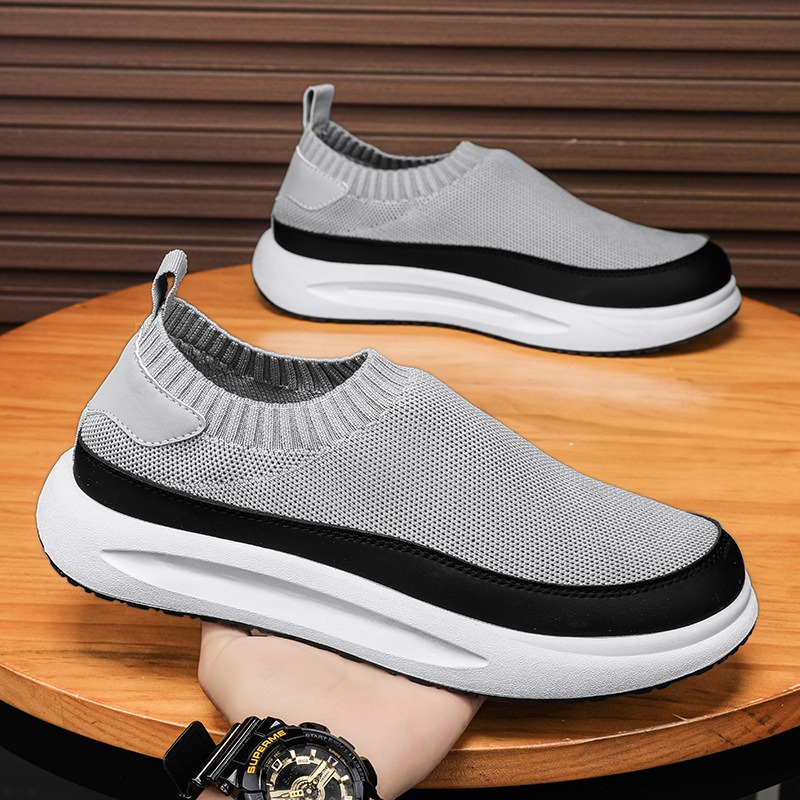 Men'S Fashion Loafers - 2025 novos sapatos masculinos malha respirável