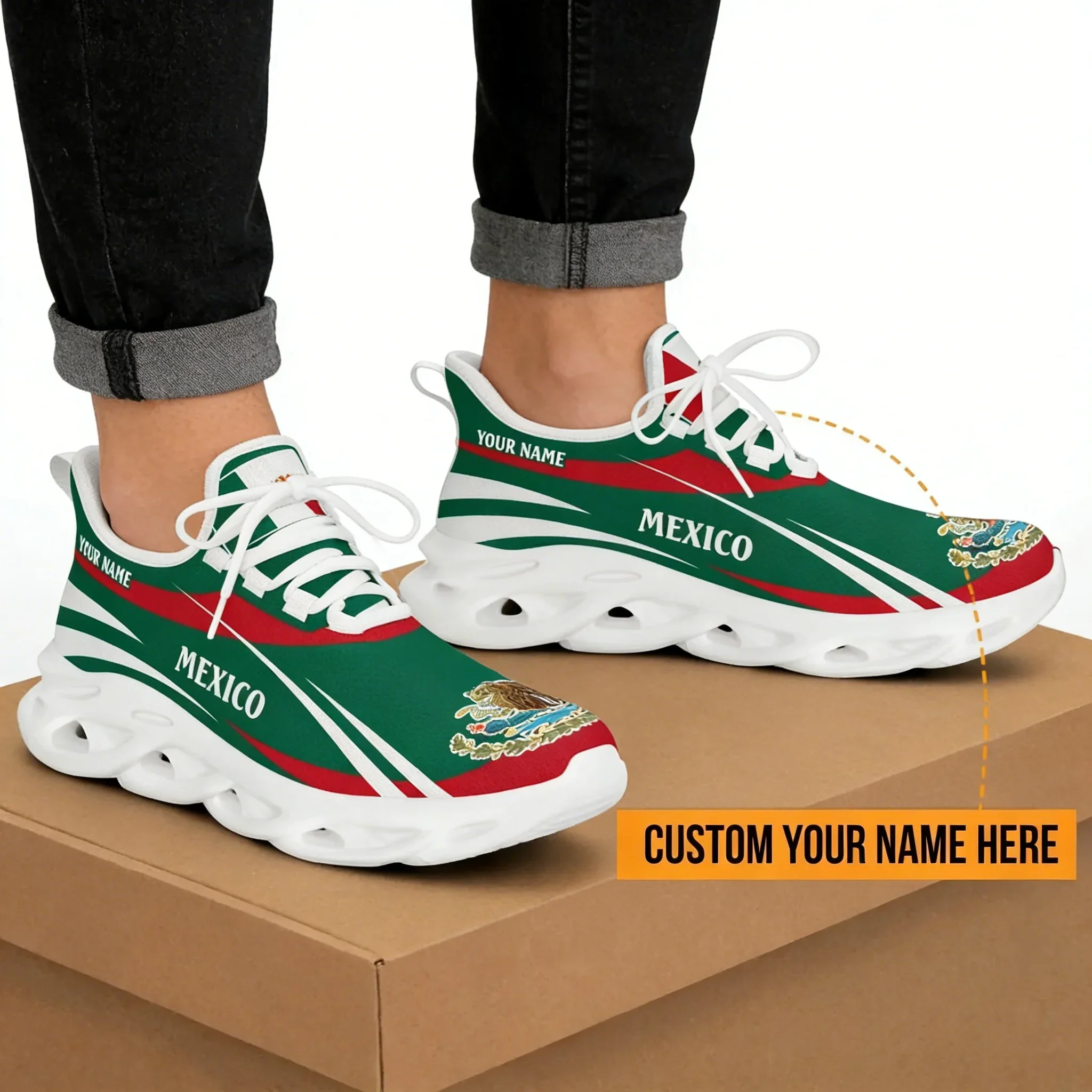 Tênis Masculino com Estampa da - Men'S Fashion Running Shoes avaliação e preço