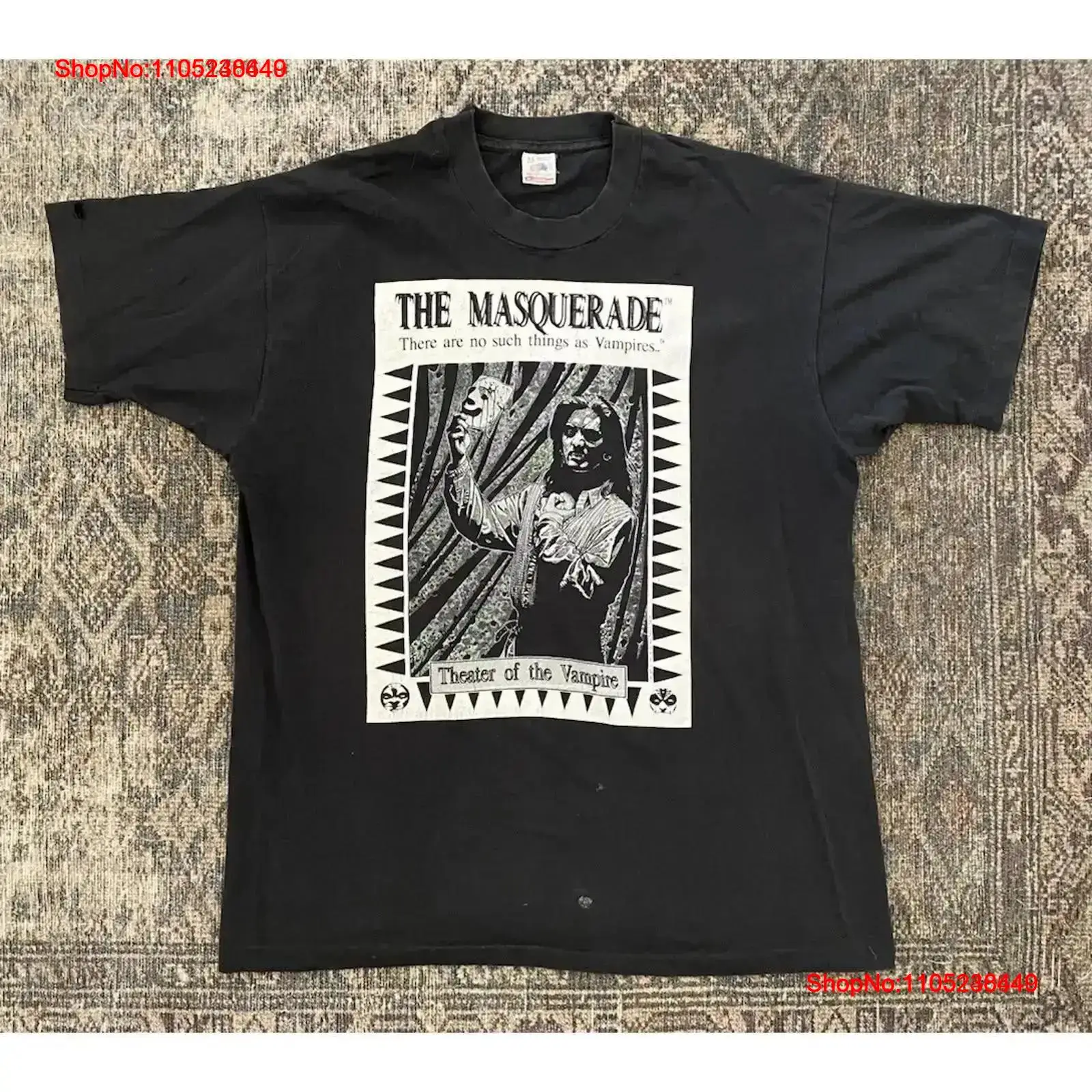Vintage raro vampiro a masquer - Xl Men'S Fashion avaliação e preço