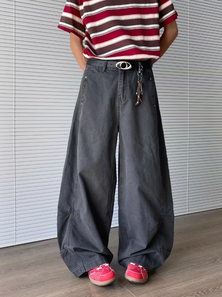 2025 trashy y2k 2000s moda cin - Mens Fashion Dark Grey Pants avaliação e preço