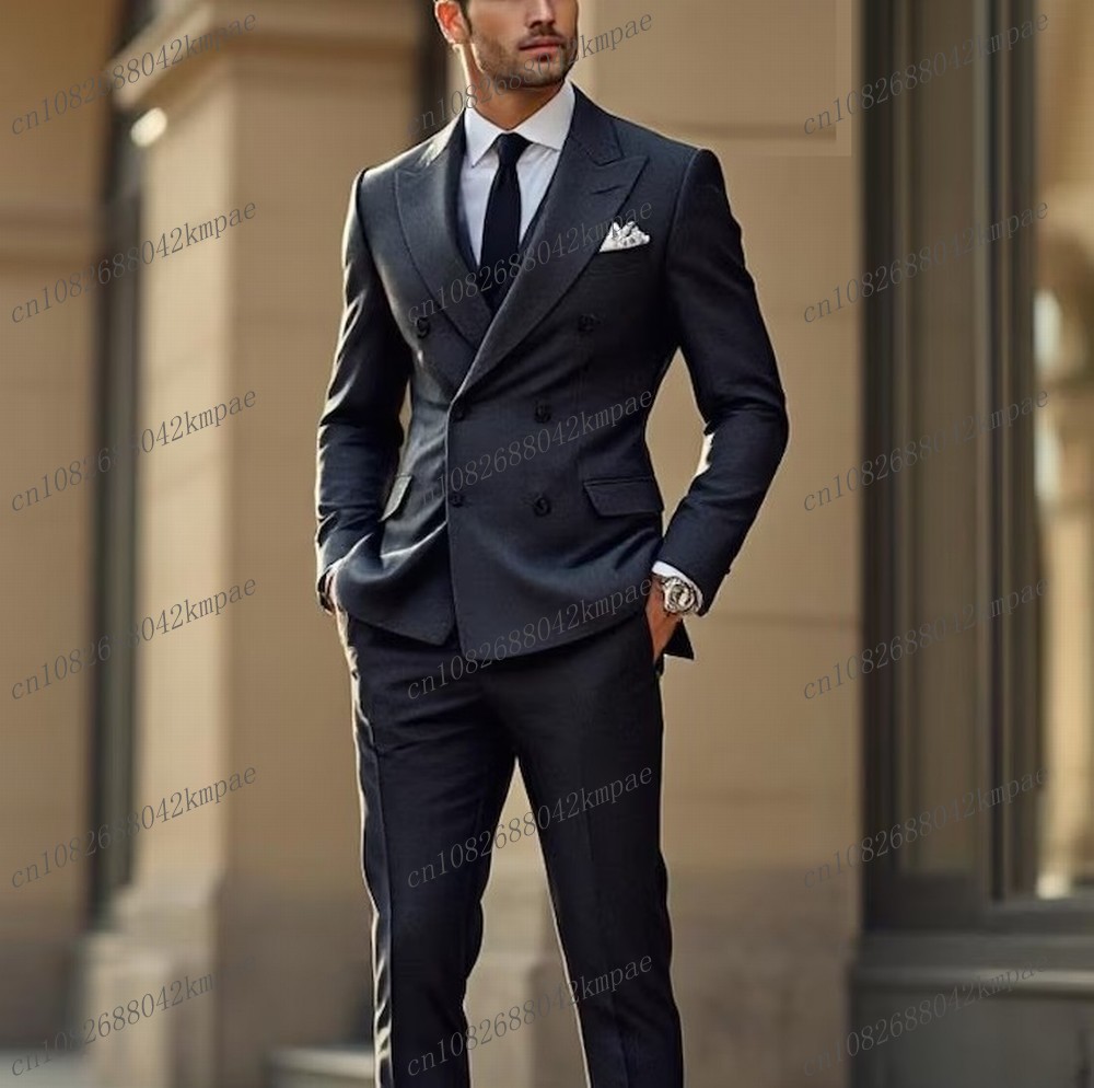 Terno Masculino Formal Cinza E - Mens Fashion Dark Grey Pants avaliação e preço