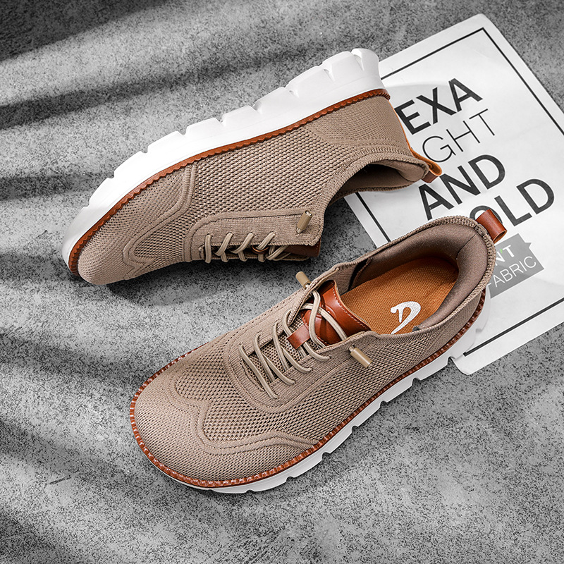 Men'S Fashion Loafers - Homens elegantes caixa larga sapatos descalços
