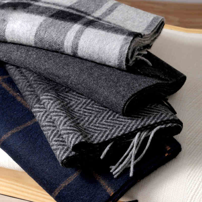 Pashmina cachecol masculino ti - Men Scarf Wool avaliação e preço