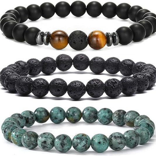 Amazon Men'S Fashion - Promoção na Amazon: conjunto de pulseiras