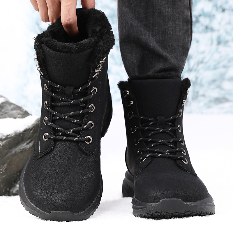 Botas de neve de inverno mascu - Men'S Fashion Running Shoes avaliação e preço