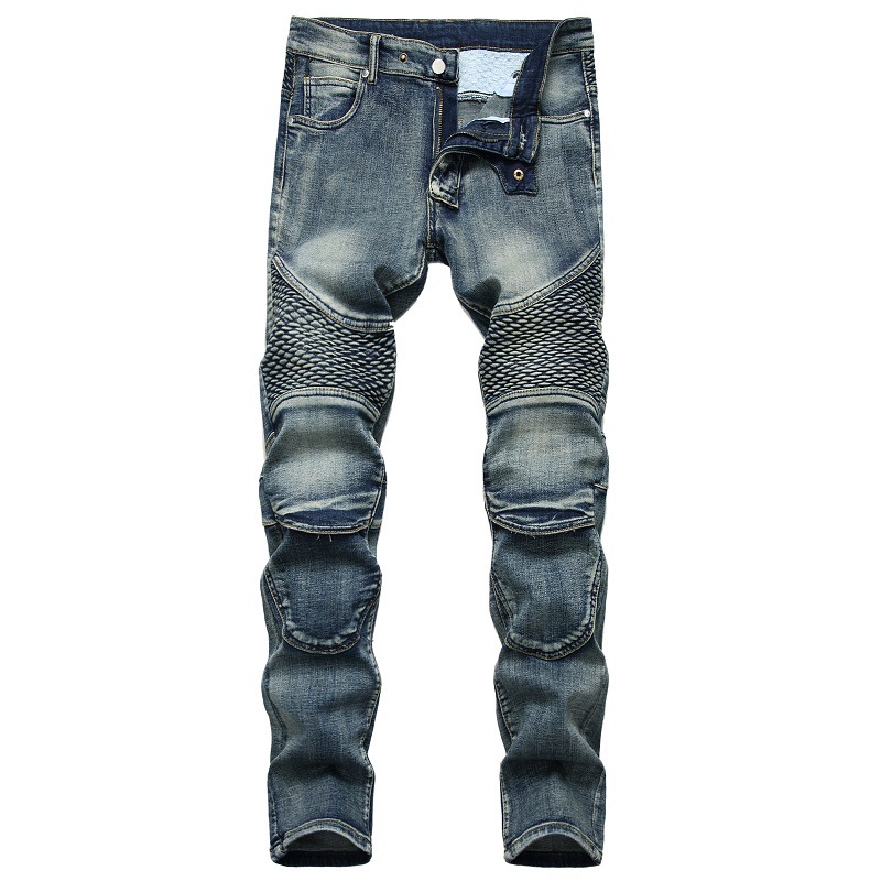 2025 novas calças da motocicle - Men'S Fashion Jeans 2025 avaliação e preço