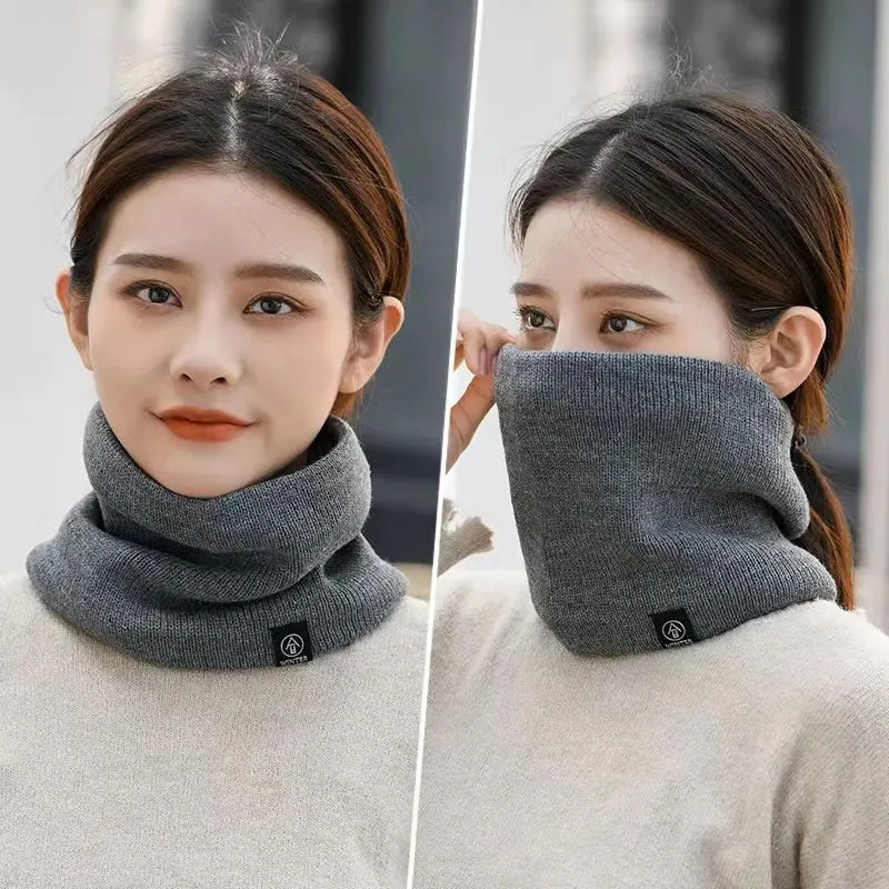 Cachecol de malha feminino, le - Men Scarf Wool avaliação e preço