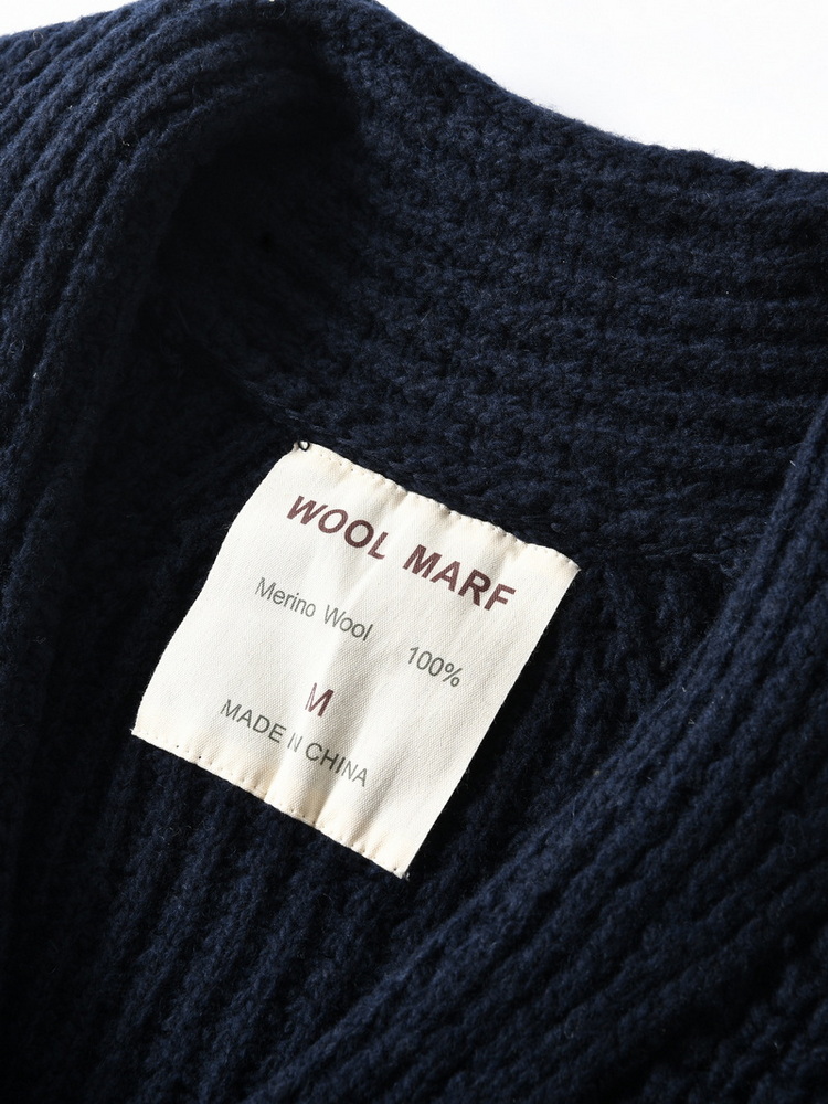 Suéter de malha grossa de lã 1 - Men Scarf Wool avaliação e preço