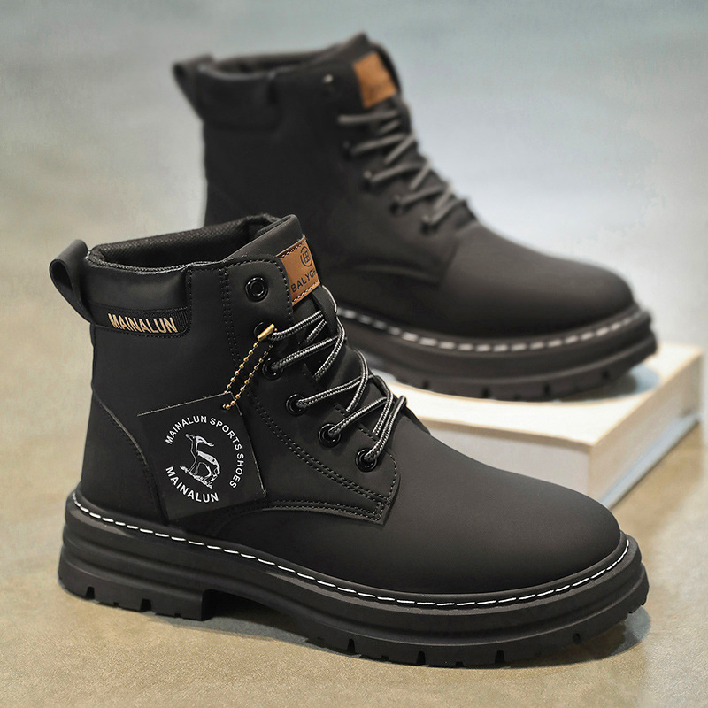 Clássico masculino botas de ca - Men'S Fashion Loafers avaliação e preço