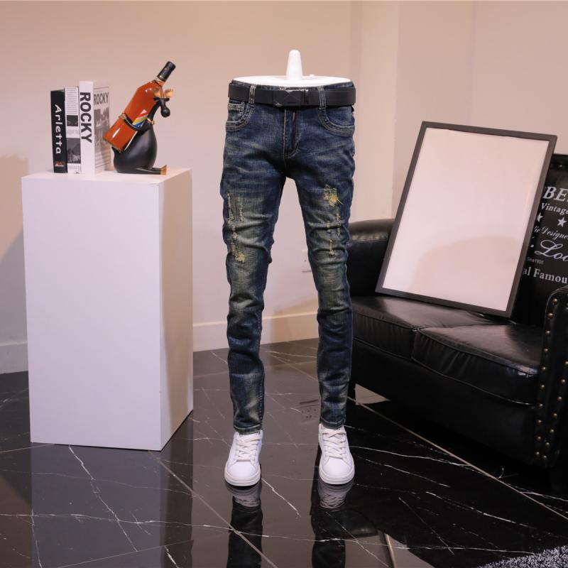 2025 outono e inverno retro je - Men'S Fashion Jeans 2025 avaliação e preço