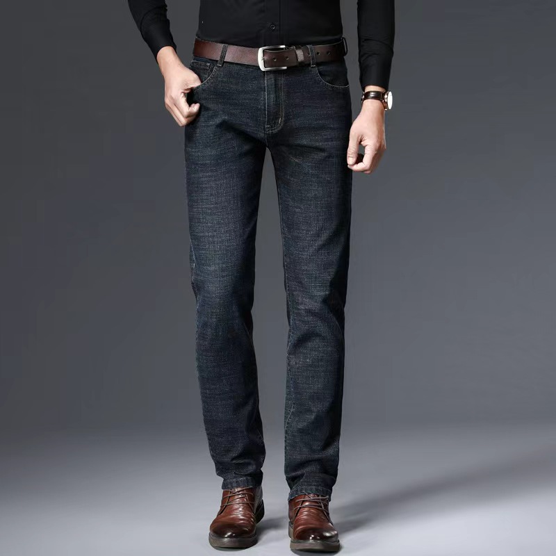 Calça Jeans Masculina Casual d - Men'S Fashion Jeans 2025 avaliação e preço