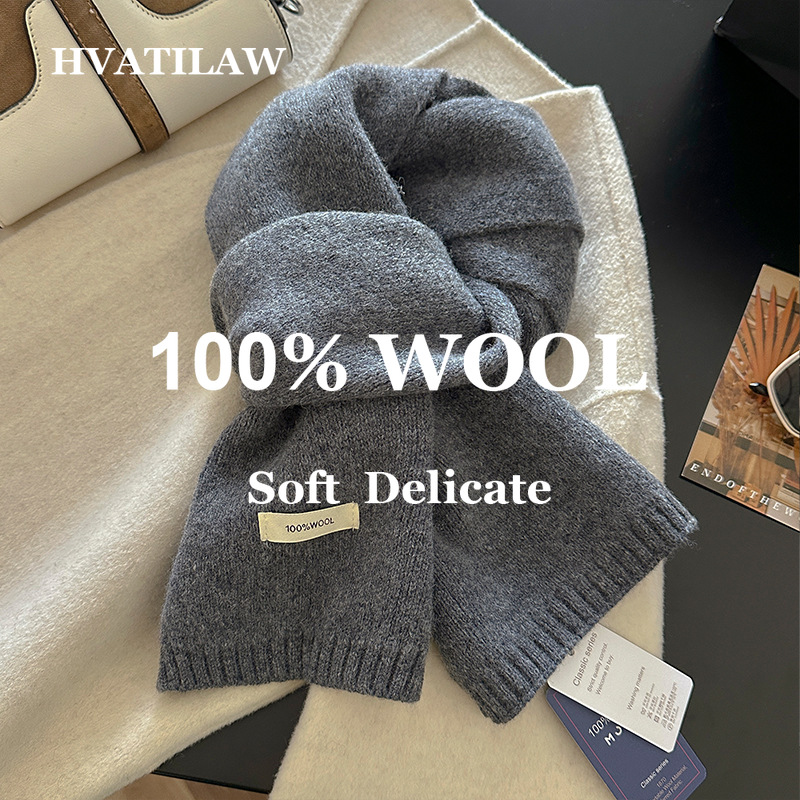 Cachecol 100% Lã para Mulheres - Men Scarf Wool avaliação e preço
