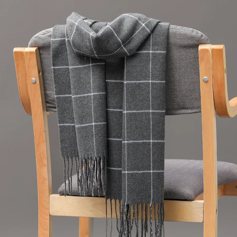 2023 novo inverno cachecol mas - Men Scarf Wool avaliação e preço