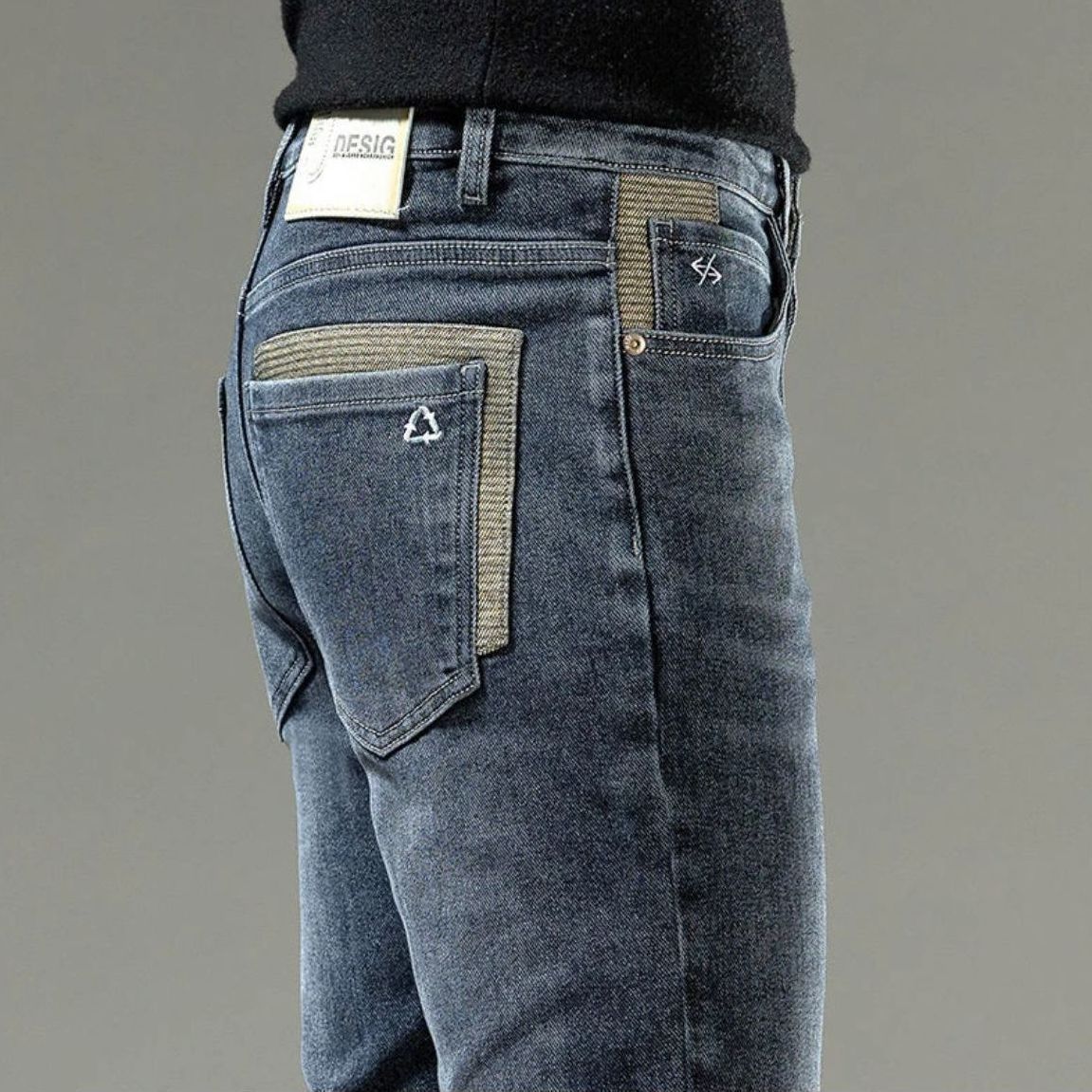 Primavera outono 2025 calças c - Men'S Fashion Jeans 2025 avaliação e preço