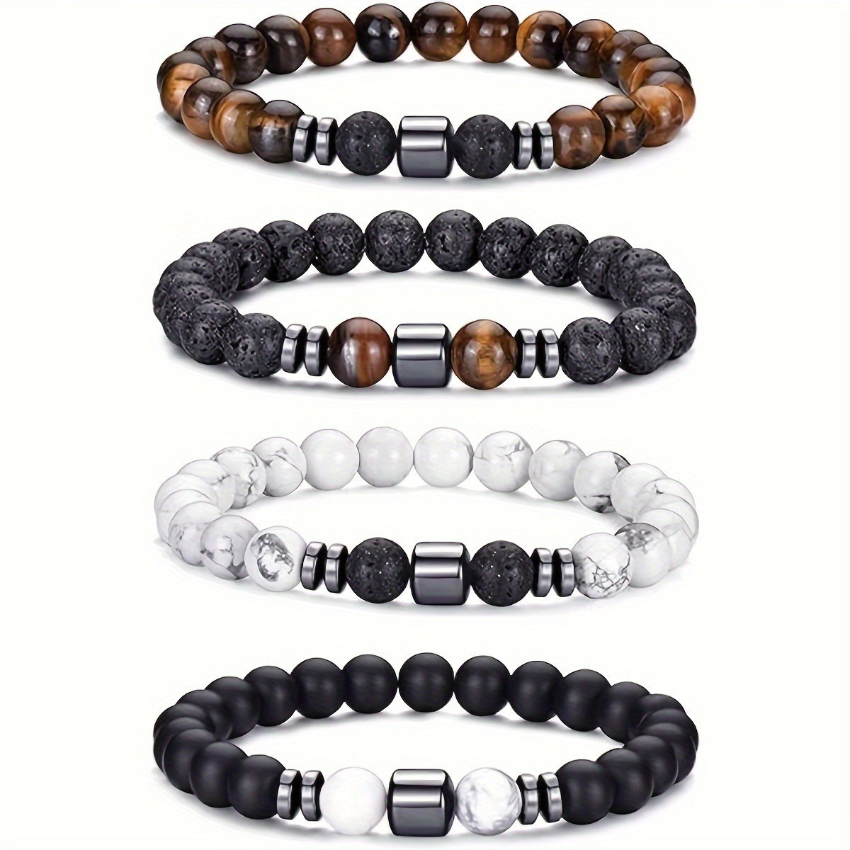 Pulseira de Contas Transfronte - Amazon Men'S Fashion avaliação e preço