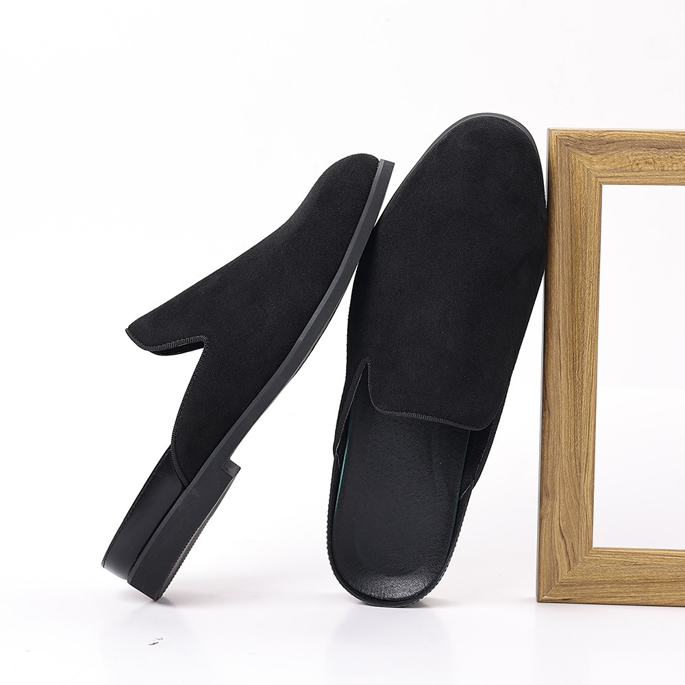 Mules de camurça para homem mo - Men'S Fashion Loafers avaliação e preço