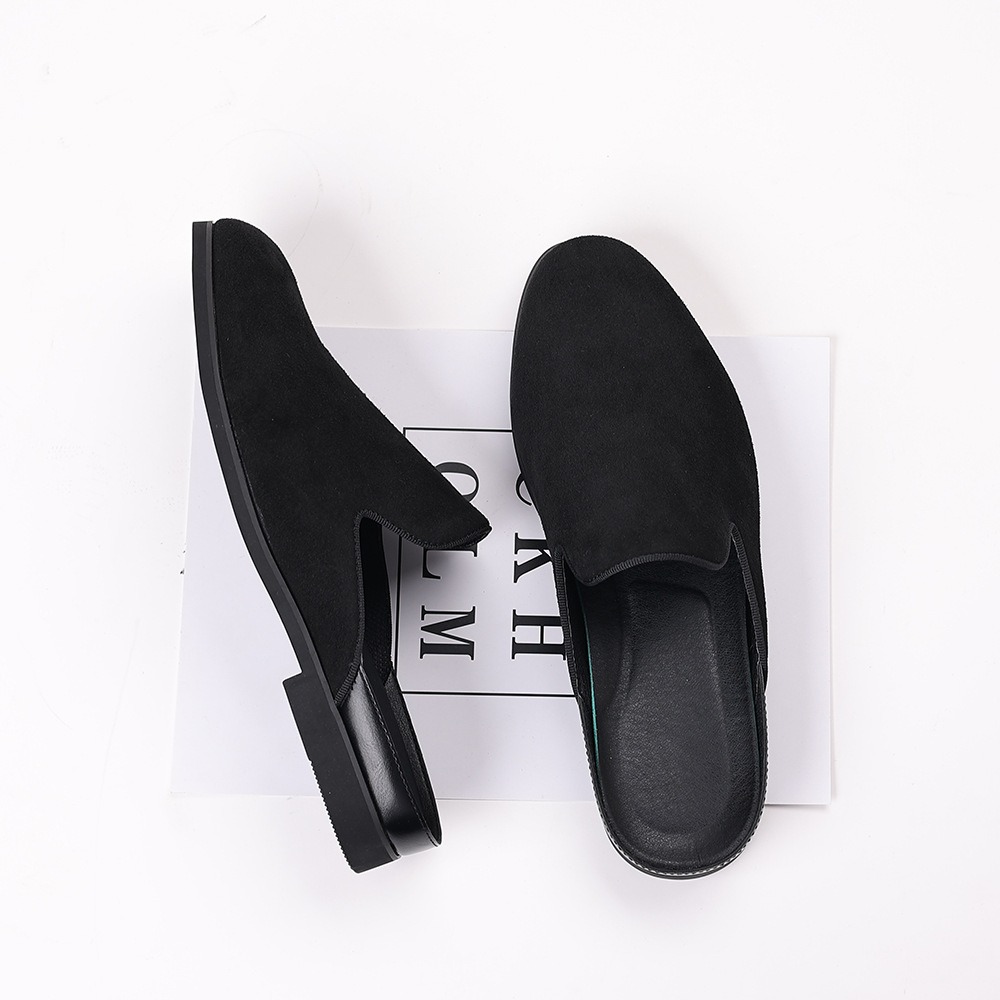 Mules de camurça para homem mo - Men'S Fashion Loafers avaliação e preço