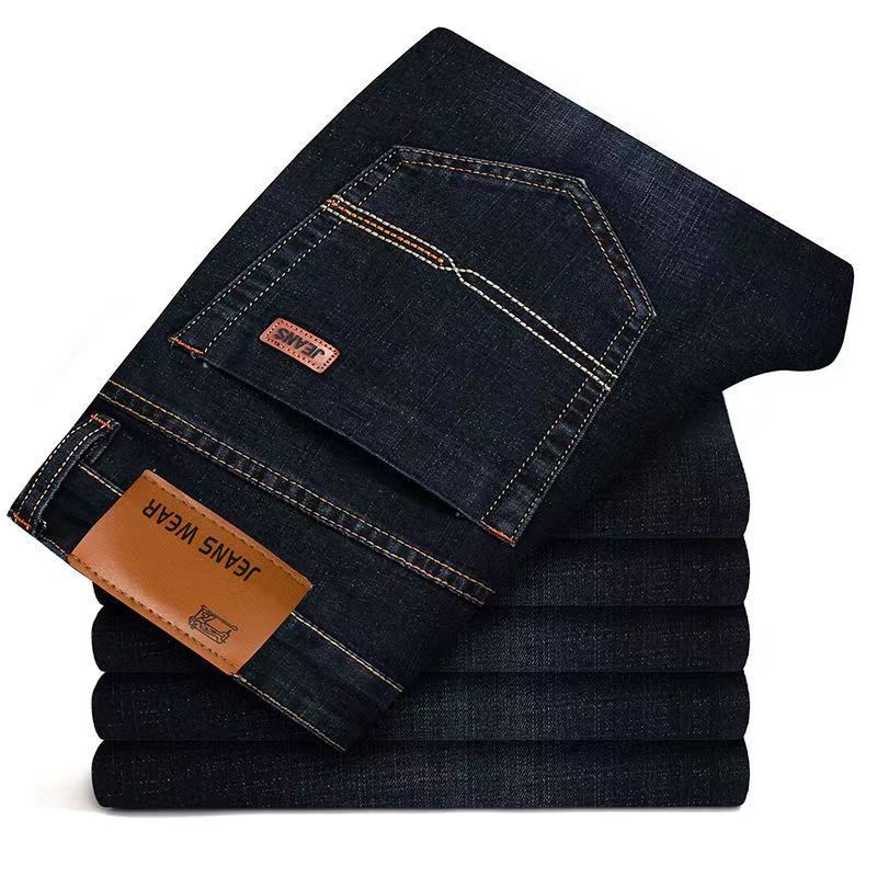 Calças Jeans Masculinas Retas  - Men'S Fashion Jeans 2025 avaliação e preço