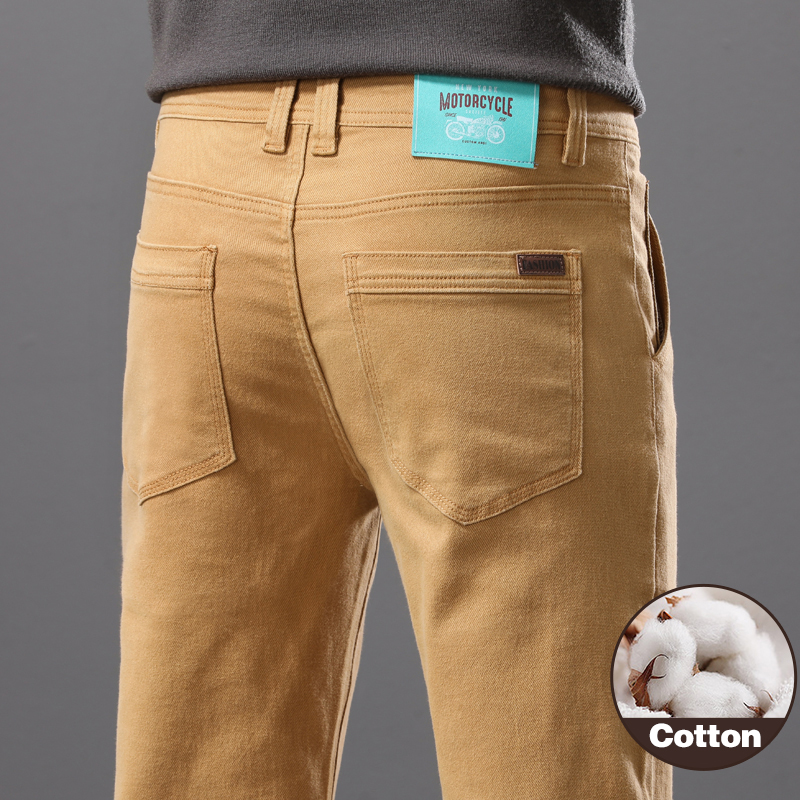 Calças Jeans Masculinas de Alg - Mens Fashion Dark Grey Pants avaliação e preço
