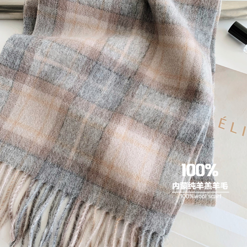 2025 altamente selecionado 100 - Men Scarf Wool avaliação e preço