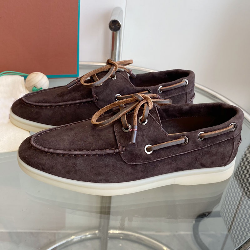 Sapatos Flats de Couro Genuíno - Men'S Fashion Loafers Shoes avaliação e preço