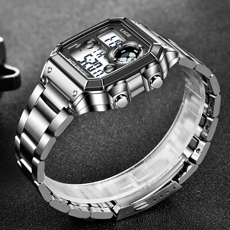 Relógio Masculino Eletrônico C - Mens Fashion Week avaliação e preço