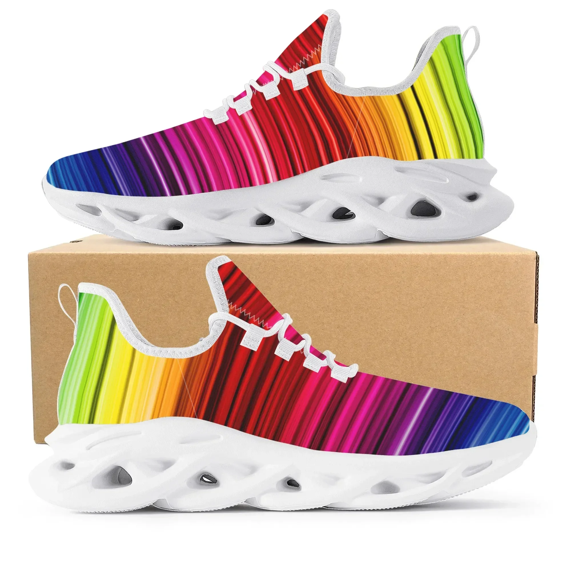 Tênis Fashion com Design Color - Men'S Fashion Running Shoes avaliação e preço