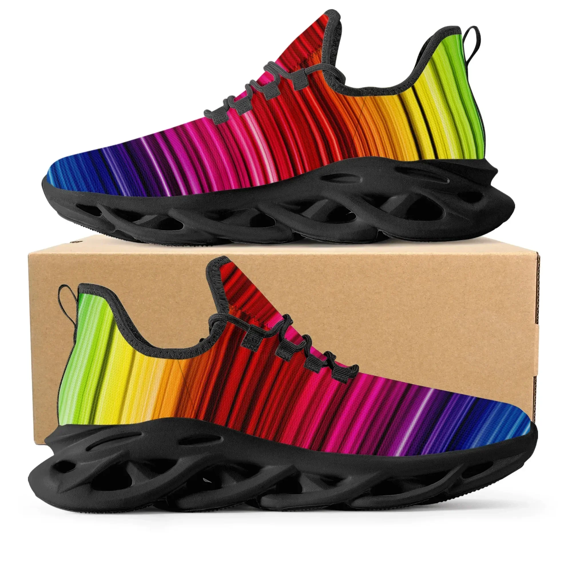 Tênis Fashion com Design Color - Men'S Fashion Running Shoes avaliação e preço
