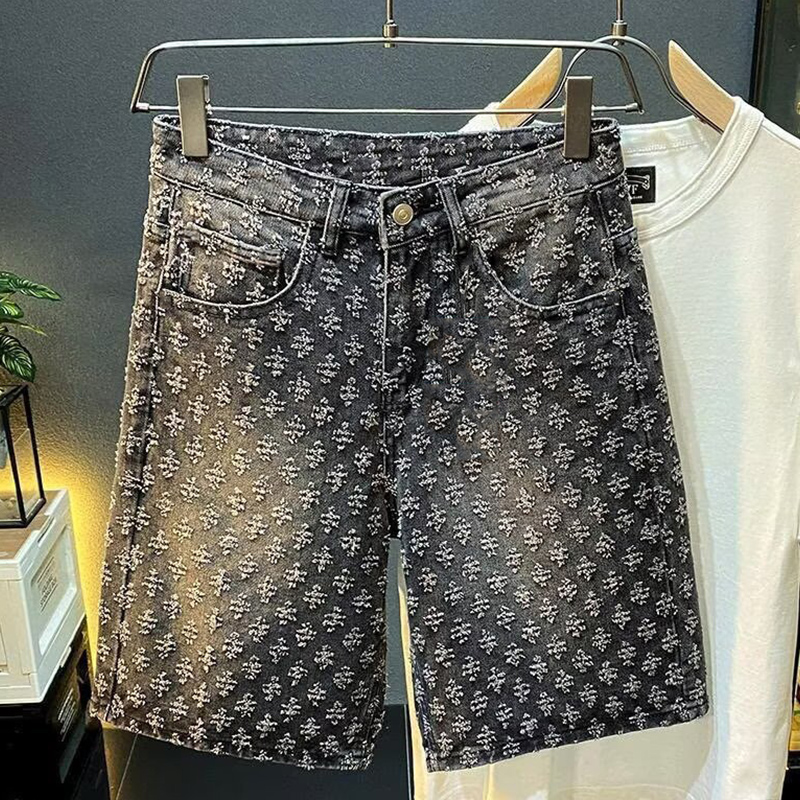Novos Shorts Masculinos de Ver - Men'S Fashion Jeans 2025 avaliação e preço