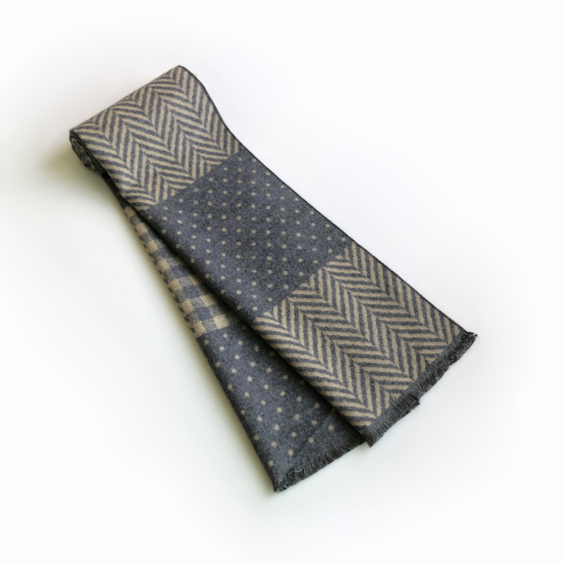 Lenço de caxemira masculino co - Men Scarf Wool avaliação e preço