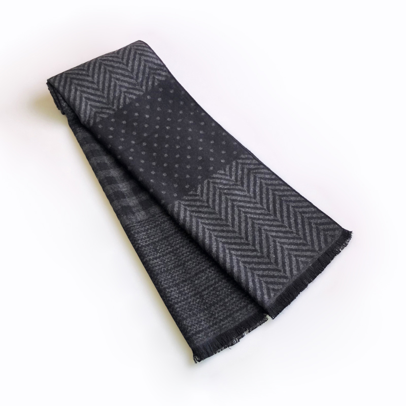 Lenço de caxemira masculino co - Men Scarf Wool avaliação e preço