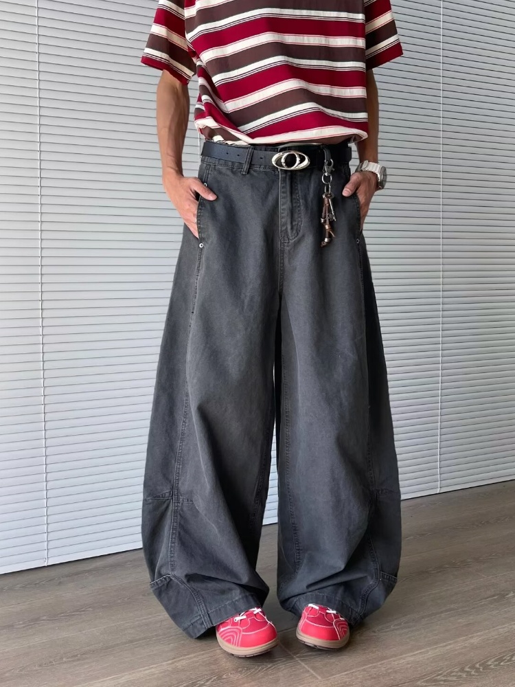 2025 trashy y2k 2000s moda cin - Mens Fashion Dark Grey Pants avaliação e preço