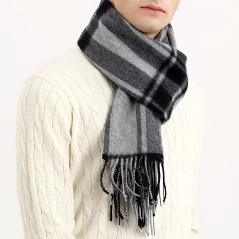 Pashmina cachecol masculino ti - Men Scarf Wool avaliação e preço