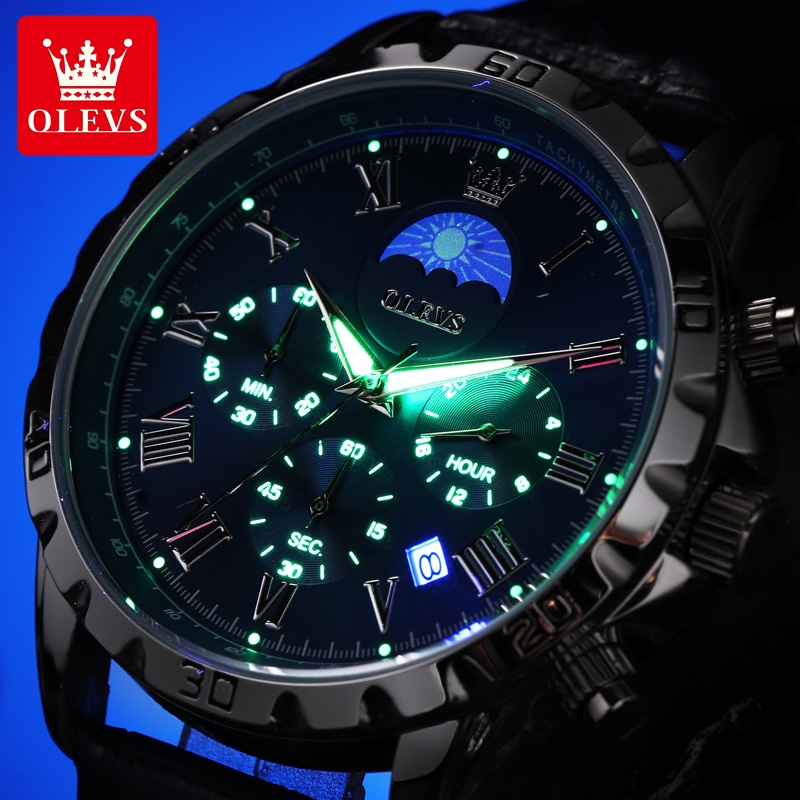 Olevs 2950 relógio masculino m - Men'S Fashion Zone avaliação e preço