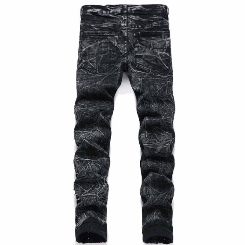 2025 novo retro punk high stre - Men'S Fashion Jeans 2025 avaliação e preço