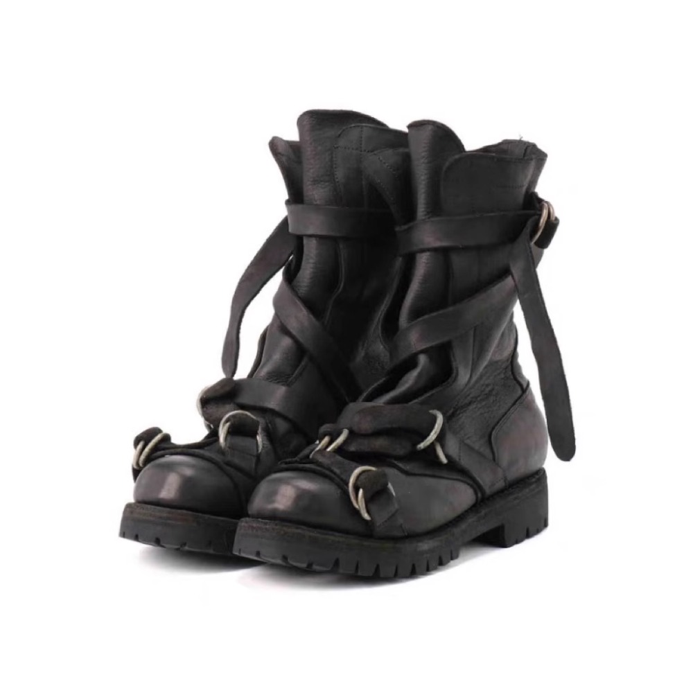 Botas de couro masculinas para - Men'S Fashion Loafers Shoes avaliação e preço