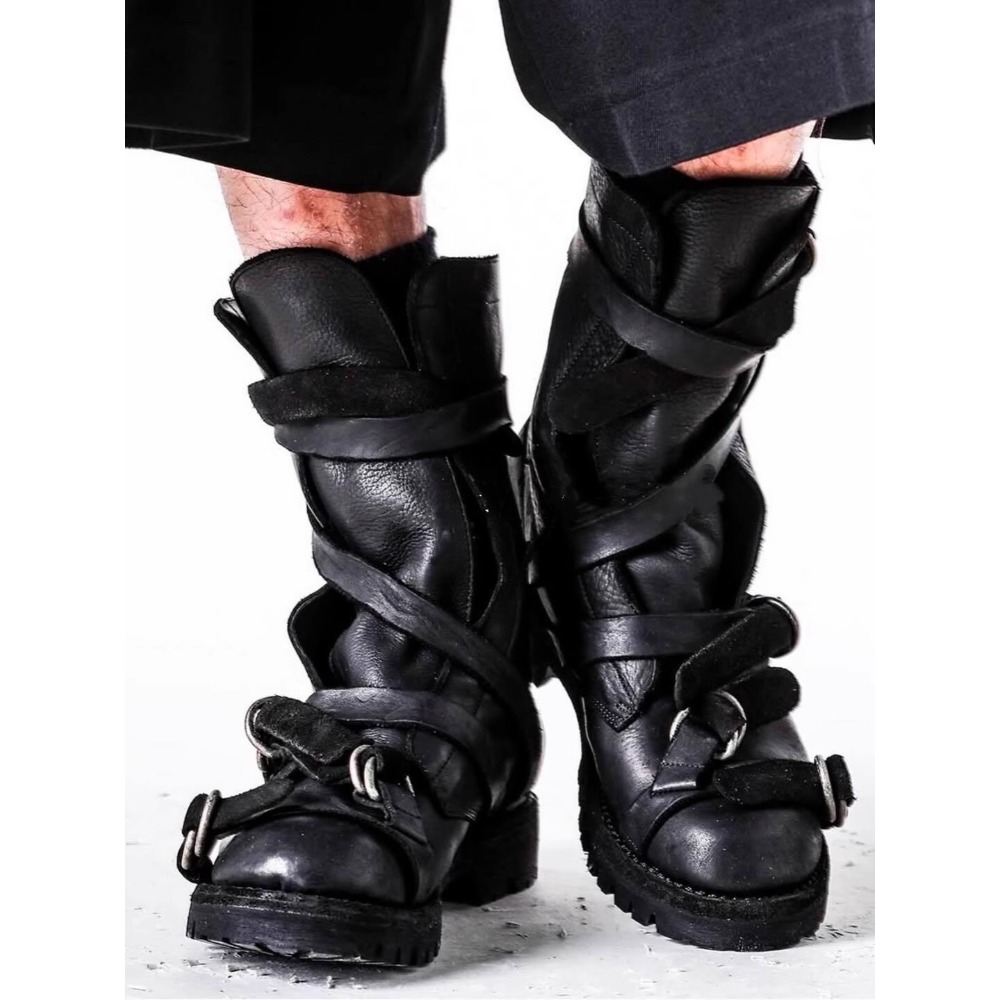 Botas de couro masculinas para - Men'S Fashion Loafers Shoes avaliação e preço